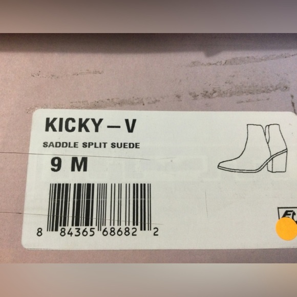 Lisa Vicky Saddle Split Block Heeled Tan Ankle Boots - Picture 12 of 12